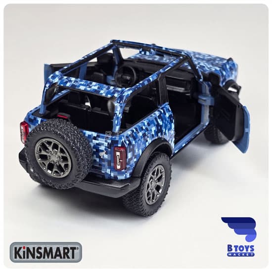 ماکت فورد برانکو کامو ادیشن 2020 کینسمارت(FORD BRONCO CAMO EDITION 2022 kinsmart) — تصویر ۹