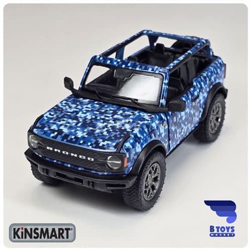 ماکت فورد برانکو کامو ادیشن 2020 کینسمارت(FORD BRONCO CAMO EDITION 2022 kinsmart) — تصویر ۶
