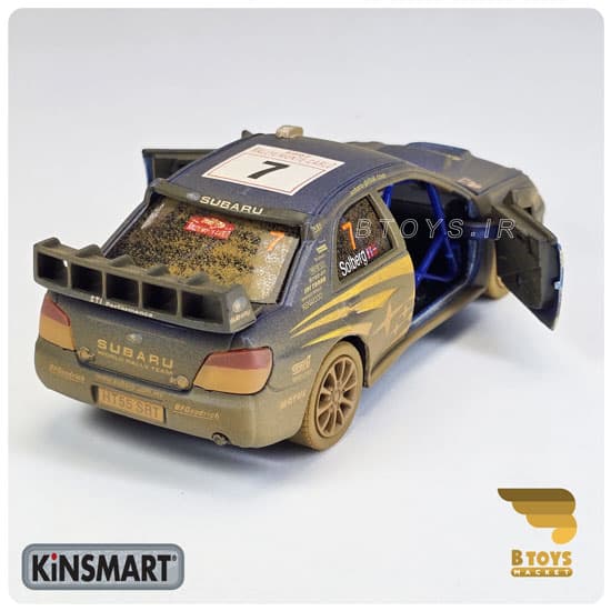 ماکت سوبارو ایمپرزا 2007 کینسمارت(Subaru Impraza WRC 2007 kinsmart) — تصویر ۷