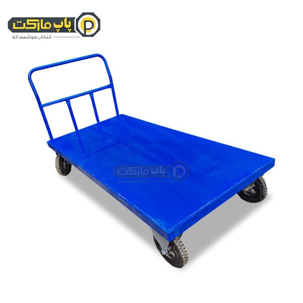 گاری 1 متر در 120 با چرخ دایکاست اصلی