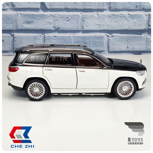 ماکت ماشین مرسدس بنز میباخ سفید چِژی (Mercedes Benz Maybakh Chezhi) — تصویر ۶