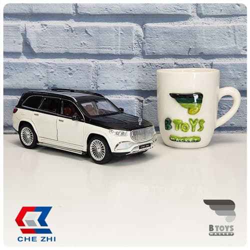 ماکت ماشین مرسدس بنز میباخ سفید چِژی (Mercedes Benz Maybakh Chezhi) — تصویر ۳