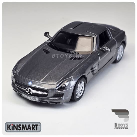 ماکت ماشین مرسدس بنز اس ال اس ای ام جی کینسمارت(Benz SLS AMG kinsmart) — تصویر ۷