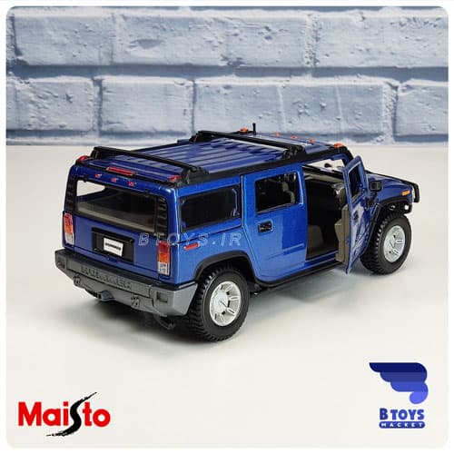 ماکت ماشین هامر اچ دو ساو 2003 آبی مایستو(Hummer H2 suv 2003 Maisto) — تصویر ۲