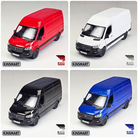 ماکت ماشین مرسدس بنز اسپرینترکینسمارت(Mercedes Benz Sprinter kinsmart) — تصویر ۳