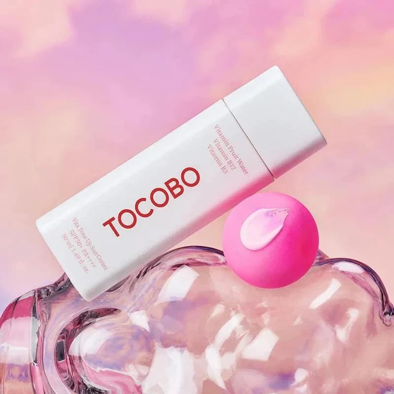 کرم ضد آفتاب بدون رنگ توکوبو SPF 50 مدل Vita Tone Up مناسب انواع پوست ‌حجم 50 میلی‌لیتر — تصویر ۲