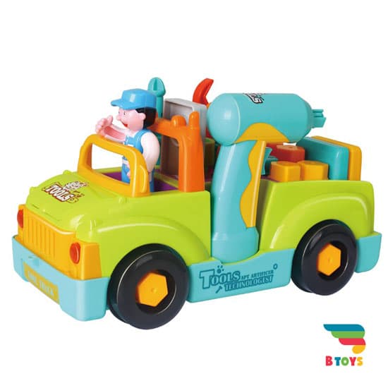 ماشین ابزار هولی تویز (هولا تویز) کد 6109 (Hola toys-6109) — تصویر ۳