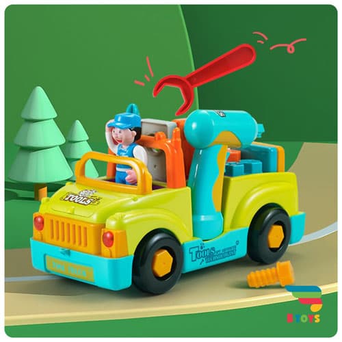 ماشین ابزار هولی تویز (هولا تویز) کد 6109 (Hola toys-6109) — تصویر ۸