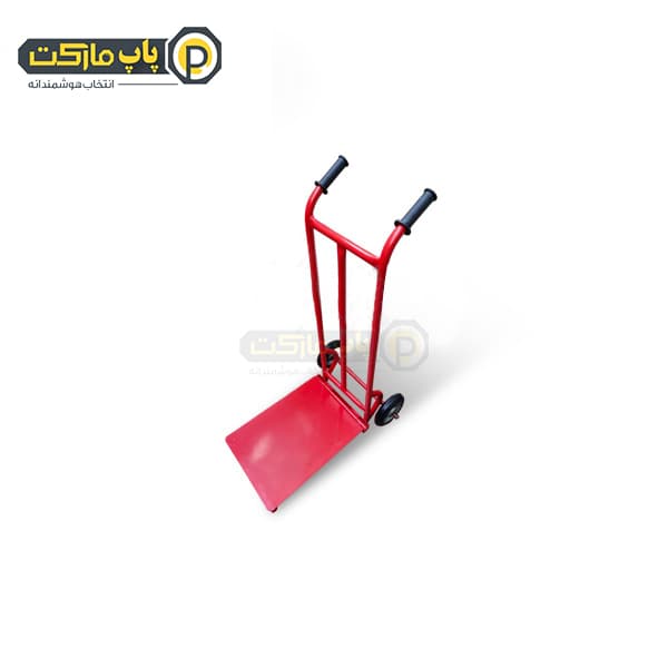 چرخ دستی کفی تاشو با چرخ رینگ آهنی جنس خوب