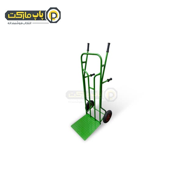 چرخ دستی لوله سنگین ارتفاع بلند با چرخ فرغونی تو پر