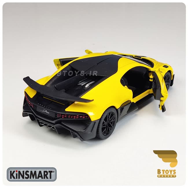 ماکت ماشین بوگاتی دیوو کینسمارت(Bugatti Divo kinsmart) — تصویر ۹
