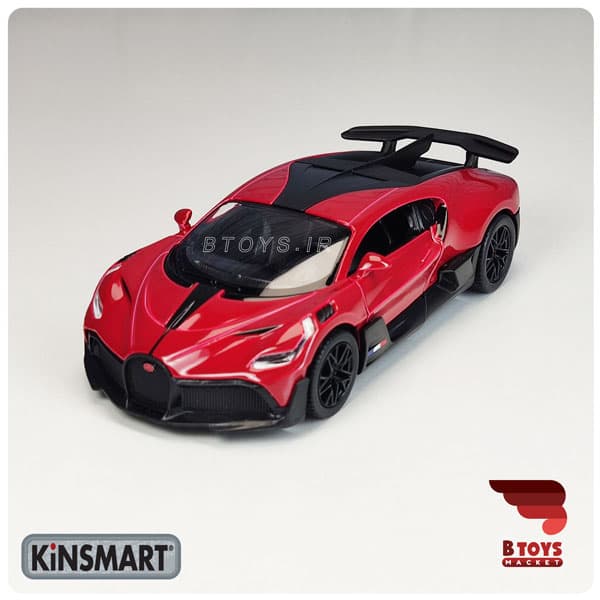ماکت ماشین بوگاتی دیوو کینسمارت(Bugatti Divo kinsmart) — تصویر ۷