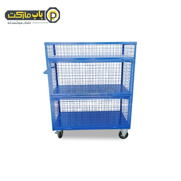 ترولی گاری دستی 60*80 سه طبقه سفارشی