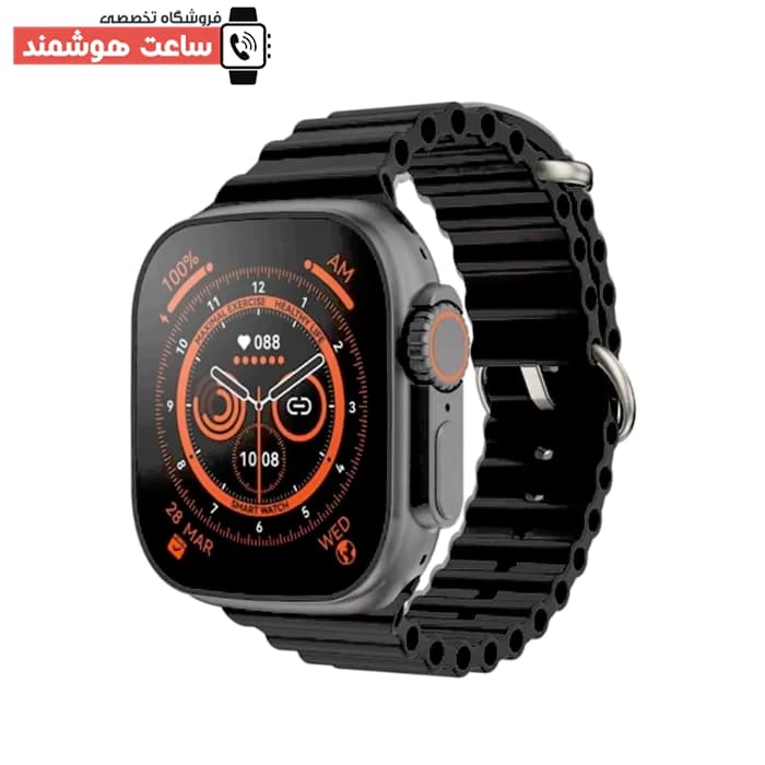 ساعت هوشمند اپل واچ Wisme WS75 Ultra 3 با 3 بند — تصویر ۳