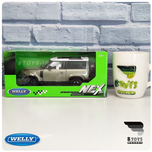 ماکت ماشین لندرور دفندر 2020 سبز ویلی(Land Rover Defender 2020 welly) — تصویر ۳