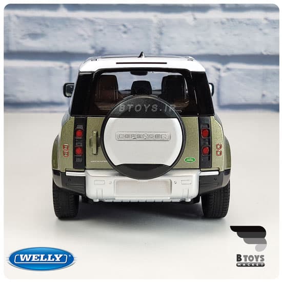 ماکت ماشین لندرور دفندر 2020 سبز ویلی(Land Rover Defender 2020 welly) — تصویر ۵