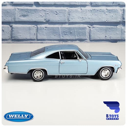 ماکت شورولت ایمپالا اس اس 1965 آبی ویلی(Chevrolet Impala SS 396 1965 welly) — تصویر ۷