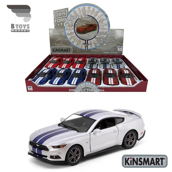 ماکت ماشین فورد موستانگ جی تی 2015 کینسمارت(Ford Mustang GT 2015 Printing kinsmart)