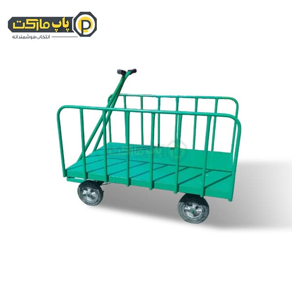 گاری دستی حمل طاقه پارچه 1*2 سفارشی ساز حفاظ دار — تصویر ۲