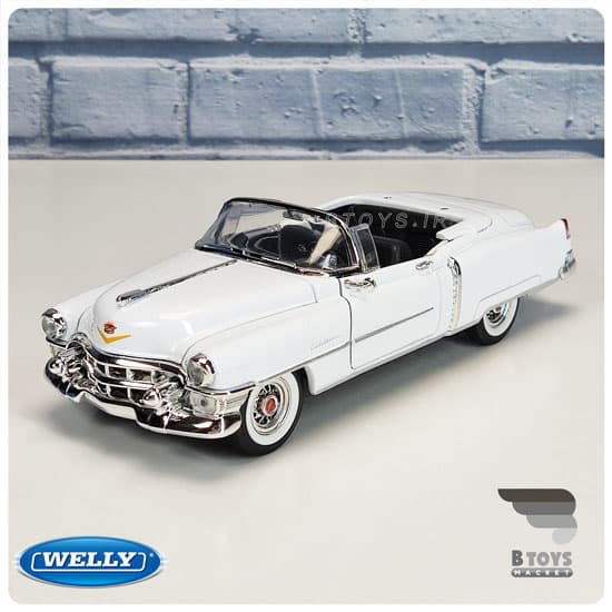 ماکت ماشین کادیلاک الدورادو 1953 سفید ویلی(Cadillac Eldorado welly)