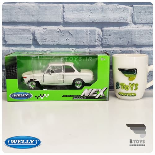 ماکت ماشین بی ام و 2002 سفید ویلی(BMW 2002 welly) — تصویر ۶