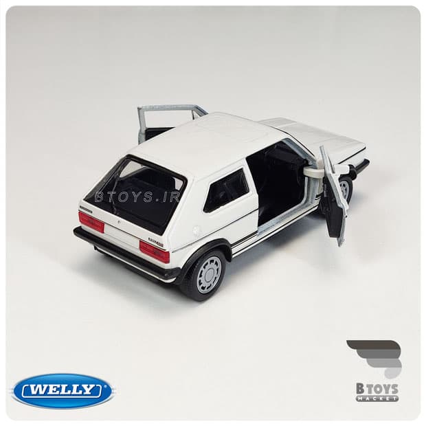 ماکت ماشین فولکس واگن گلف جی تی آی ویلی(Volkswagen golf gti welly) — تصویر ۵