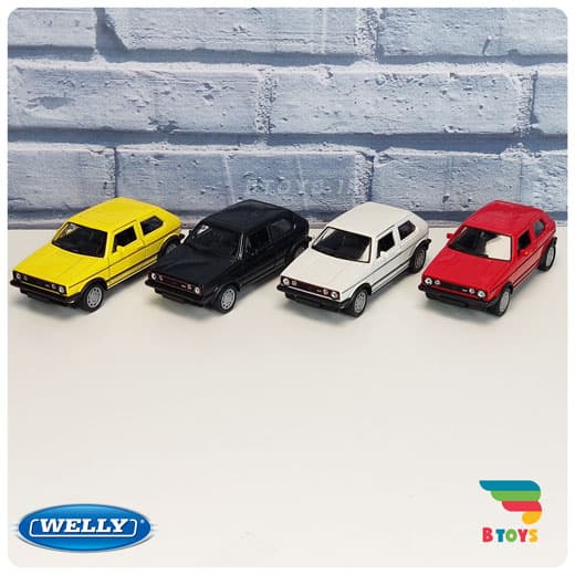 ماکت ماشین فولکس واگن گلف جی تی آی ویلی(Volkswagen golf gti welly)