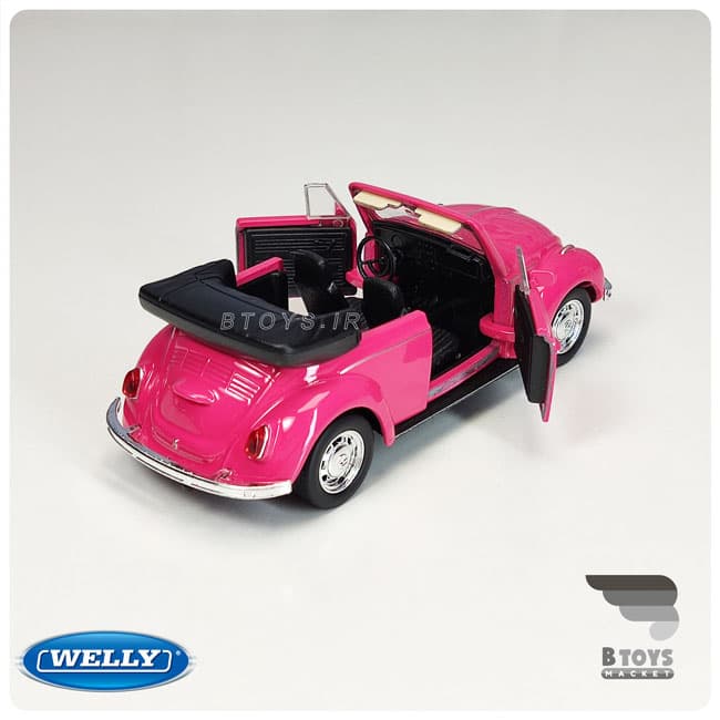 ماکت ماشین فولکس واگن بیتل کروک ویلی(Volkswagen beetle welly) — تصویر ۷
