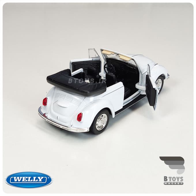 ماکت ماشین فولکس واگن بیتل کروک ویلی(Volkswagen beetle welly) — تصویر ۵