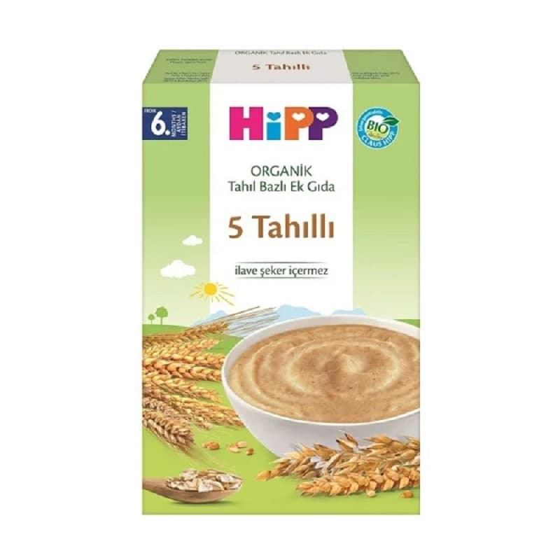 سرلاک ارگانیک 5غله بدون شیر هیپ