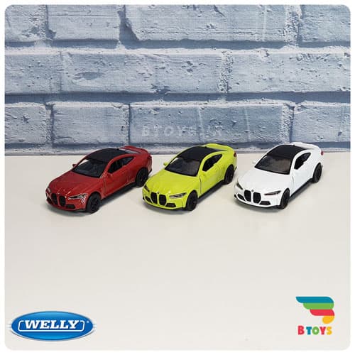 ماکت ماشین بی ام و ام 4 ویلی(BMW M4 welly)