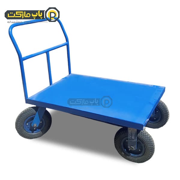 گاری چهار چرخ سنگین با چرخ بادی سفارشی ساز کد-609