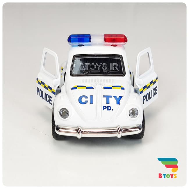 ماکت ماشین فولکس بیتل پلیس فانتزی(Volkswagen Beetle Police ) — تصویر ۵