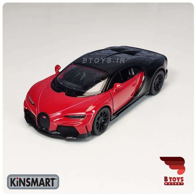 ماکت ماشین بوگاتی شیرون کینسمارت(Bugatti Chiron kinsmart) — تصویر ۶