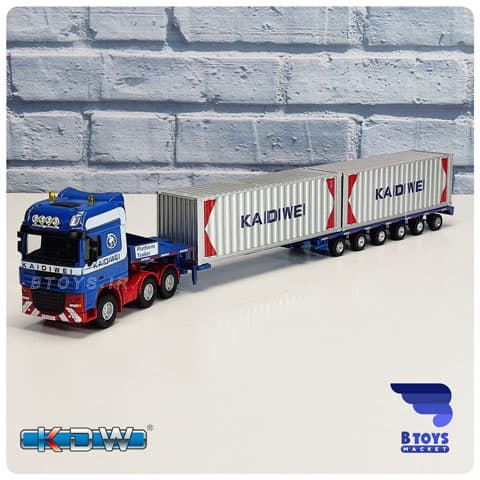 ماکت کامیون کانتینر بر 40فوت KAIDIWEI مدل 625022