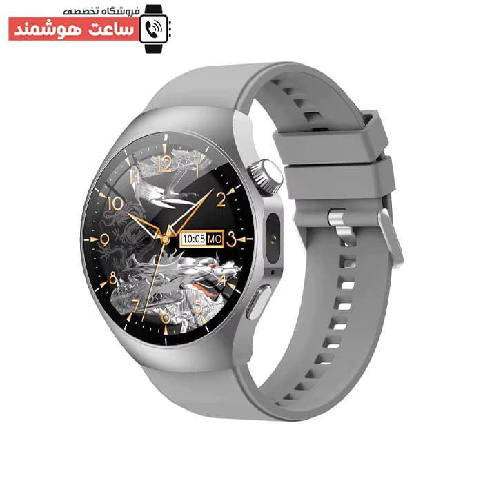 ساعت هوشمند گرد HW8 Pro Plus با 3 بند — تصویر ۳