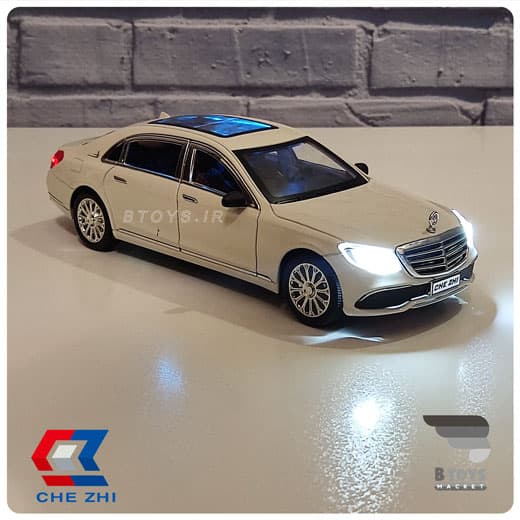 ماکت ماشین مرسدس بنز ای300 چژی سفید(Benz E300 Chezhi)(مقیاس:1/24) — تصویر ۵