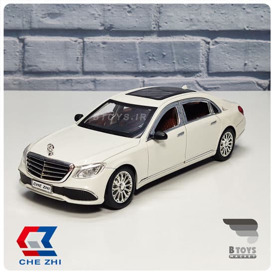 ماکت ماشین مرسدس بنز ای300 چژی سفید(Benz E300 Chezhi)(مقیاس:1/24)