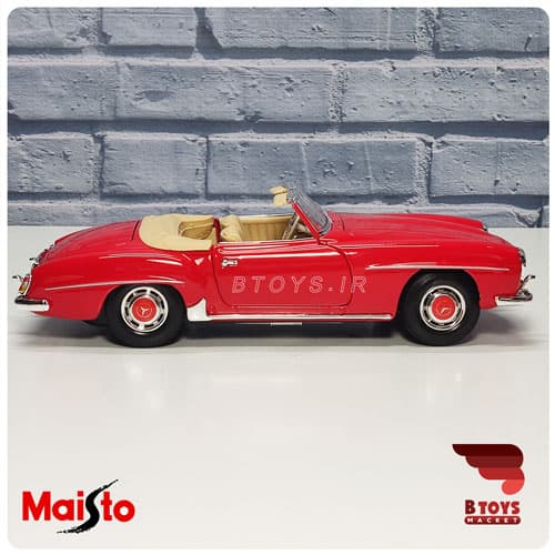 ماکت مرسدس بنز 190 اس ال 1955 مایستو(Mercedes Benz 190 sl1955 Maisto) — تصویر ۵