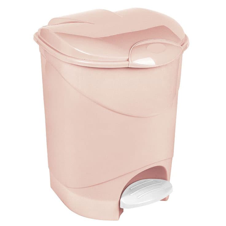 سطل پدالی دوجداره مرجان 4 ناصر پلاستیک(2)/2440 — تصویر ۴