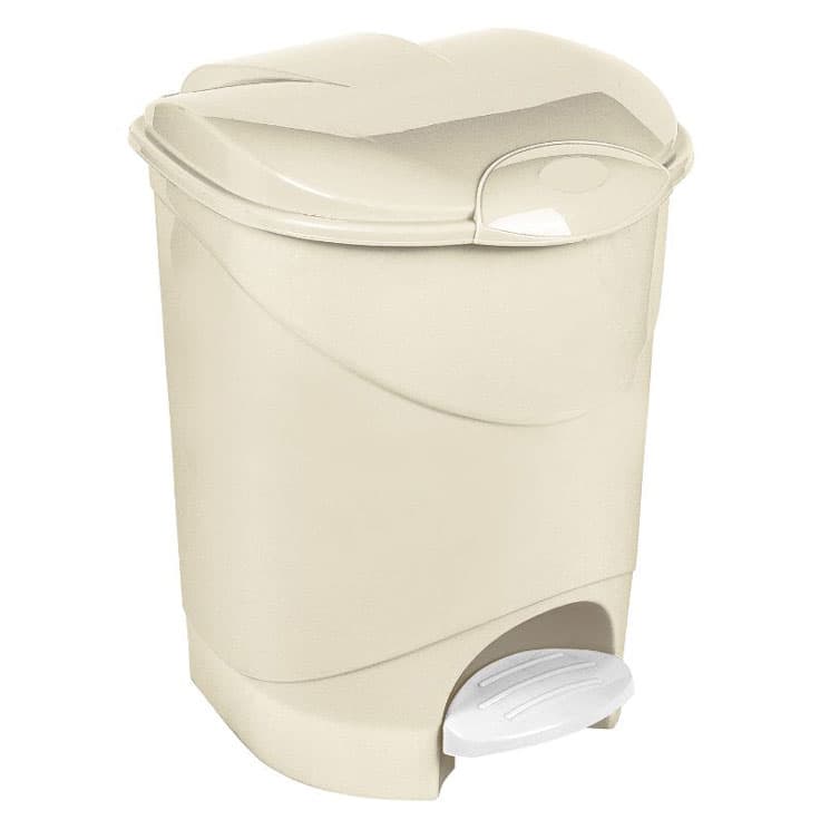 سطل پدالی دوجداره مرجان 4 ناصر پلاستیک(2)/2440 — تصویر ۳
