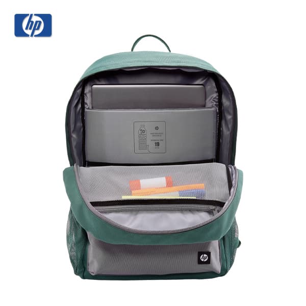 کوله پشتی لپ تاپ اچ پی مدل HP Campus Backpack Green — تصویر ۴