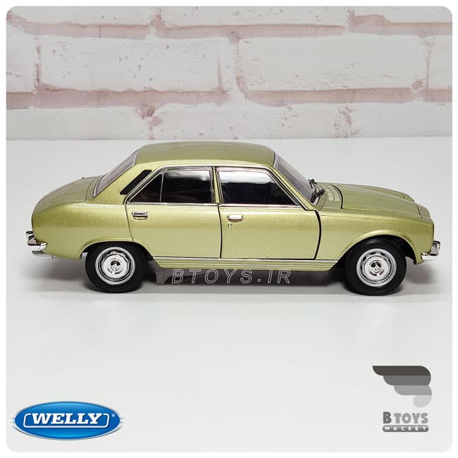ماکت پژو504 بژ ویلی(مقیاس 1:24)(PEUGEOT 504 welly) — تصویر ۳