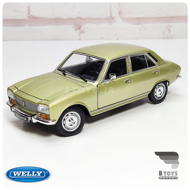 ماکت پژو504 بژ ویلی(مقیاس 1:24)(PEUGEOT 504 welly)