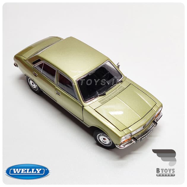 ماکت پژو504 بژ ویلی(مقیاس 1:24)(PEUGEOT 504 welly) — تصویر ۴