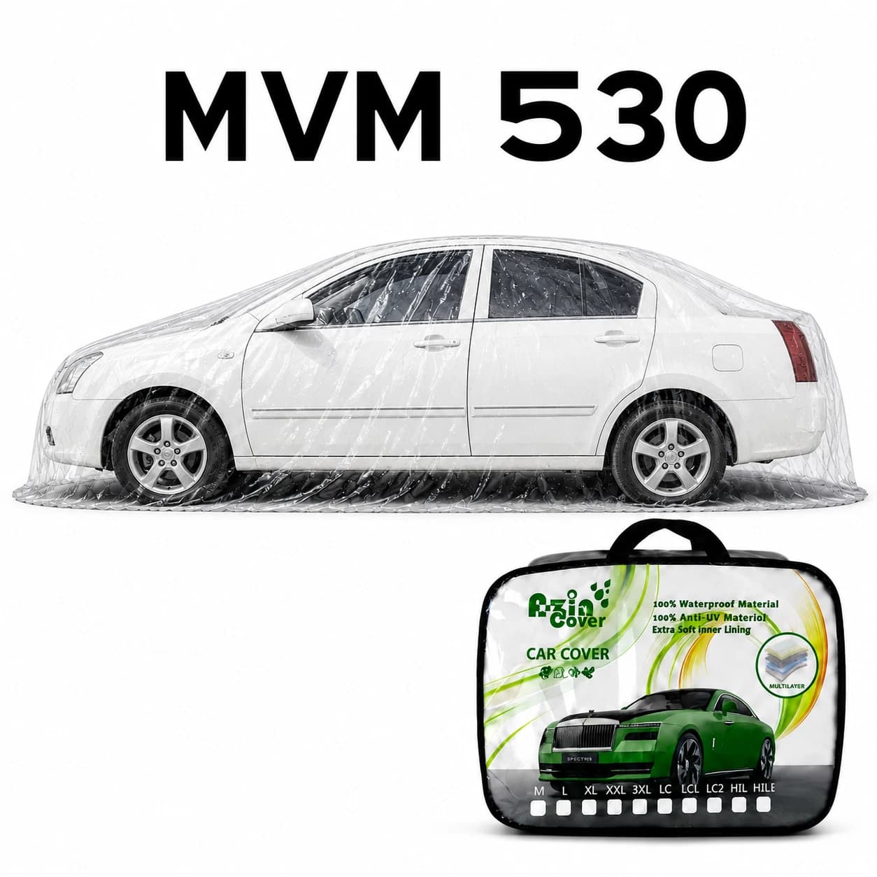چادر 4 فصل چند لایه MVM 530 آذین روکش