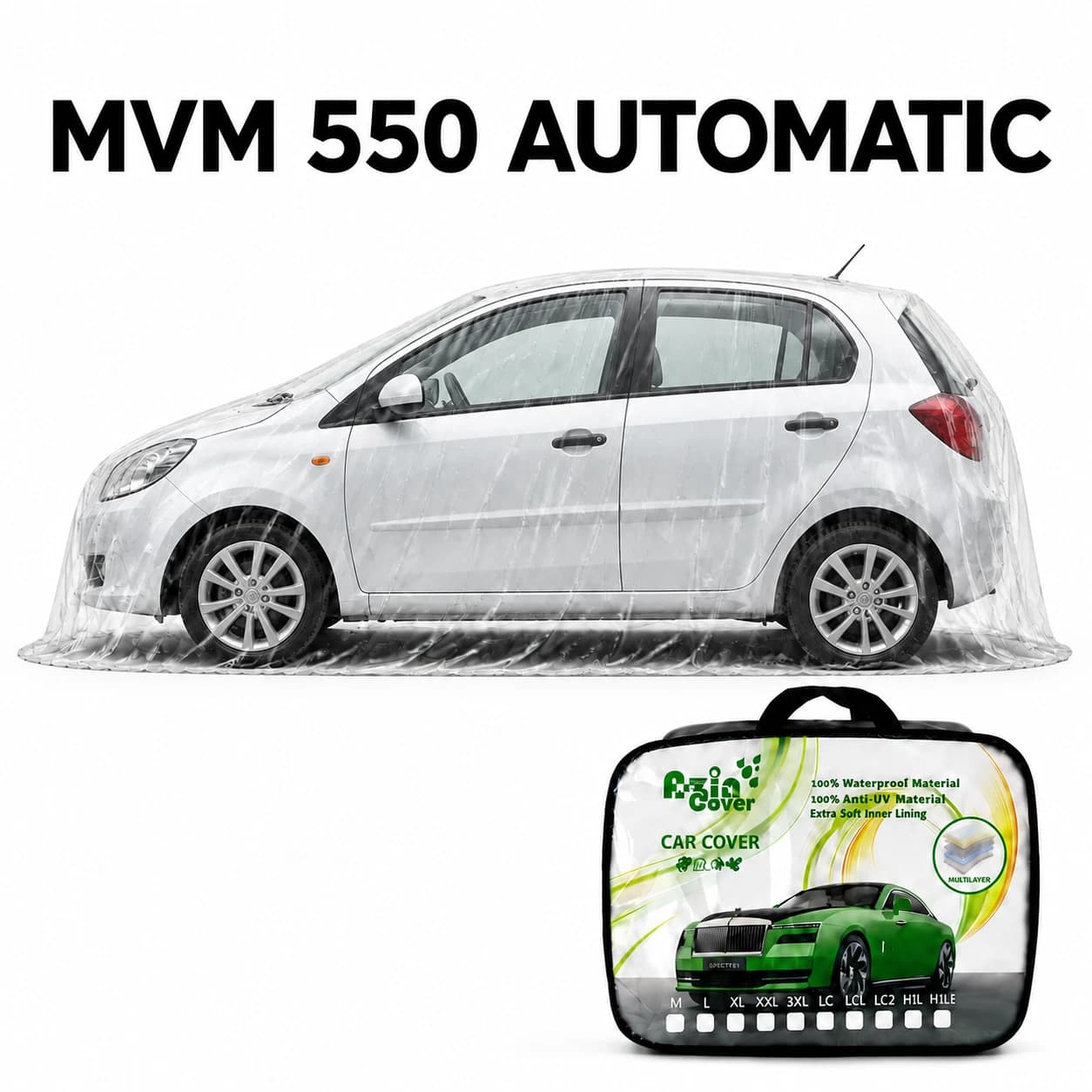 چادر 4 فصل چند لایه MVM 550 اتوماتیک آذین روکش