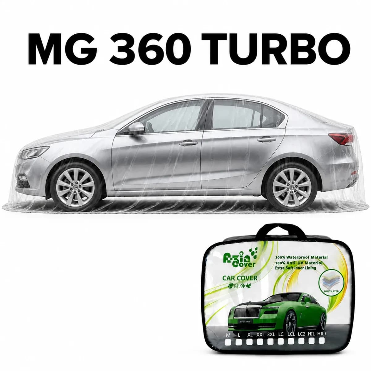 چادر 4 فصل چند لایه MG 360 turbo آذین روکش — تصویر ۹