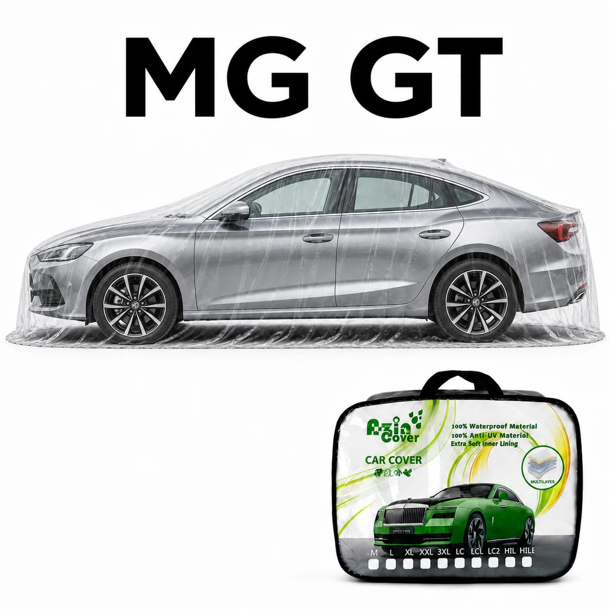 چادر 4 فصل چند لایه MG GT آذین روکش