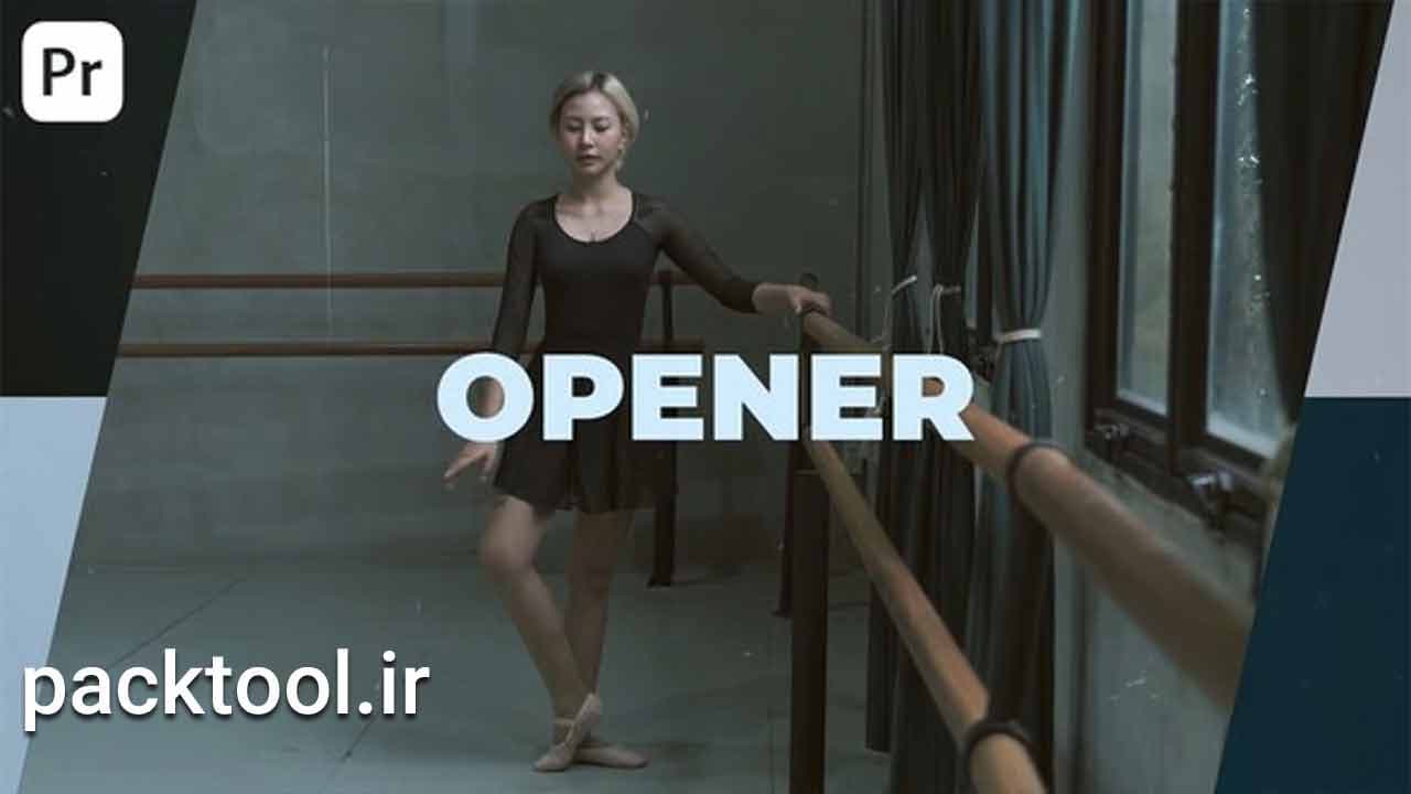 دانلود پروژه آماده پریمیر پرو وله مدرن Modern Opener